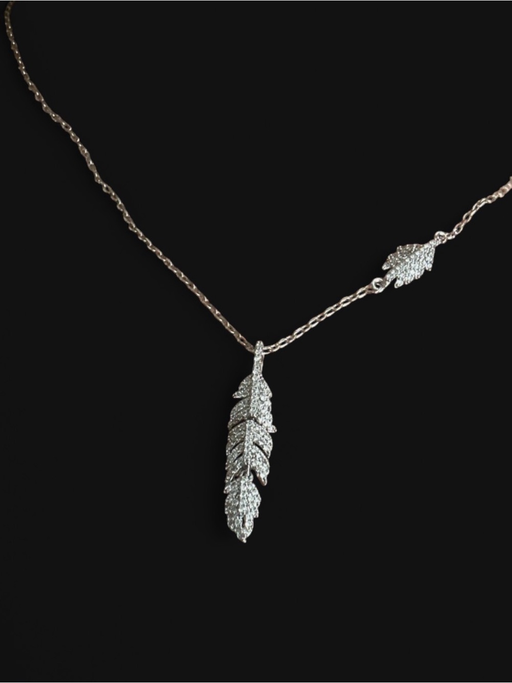 Angel Feather Necklace - Picture 4 of 4